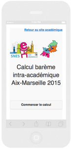 Calculateur de barème intra 2015