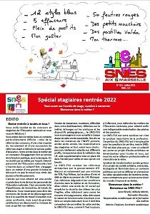 Journal académique n°411 - Stagiaire 2022