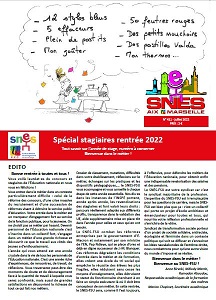 Journal académique n°411 - Stagiaire 2022