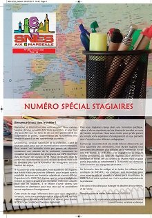 Journal Académique n°383 - Spécial Stagiaires 2017