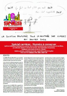 Journal académique n°408 - Spécial carrière 2022