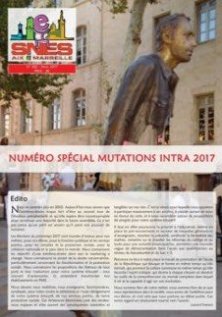 Journal Académique n°382 - Mutations Intra 2017