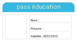 Carte Pass'Education :