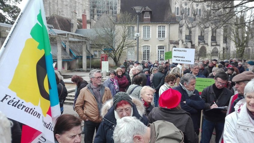 Retraités - Nouvelle mobilisation le mardi 8 octobre