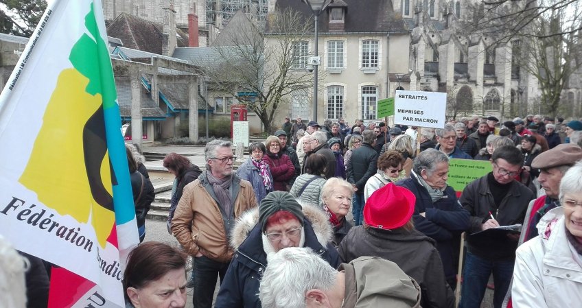 Retraités - Nouvelle mobilisation le mardi 8 octobre